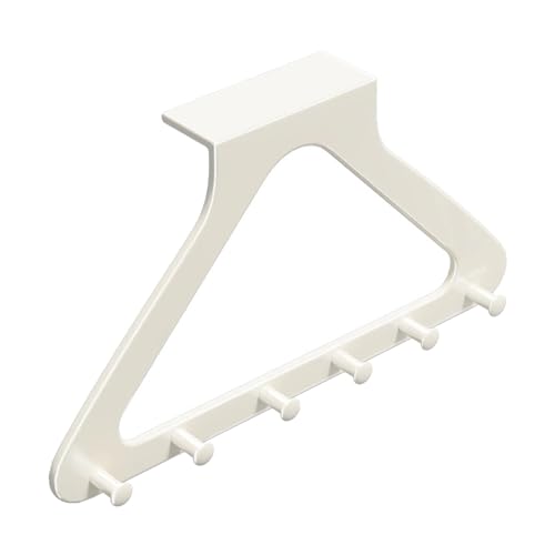 Selbstklebender Türhaken, extra stark, Metall, für Mantel, Rucksack, Zubehör, ohne Verwendung zu Hause oder im Büro von NUEAYMS