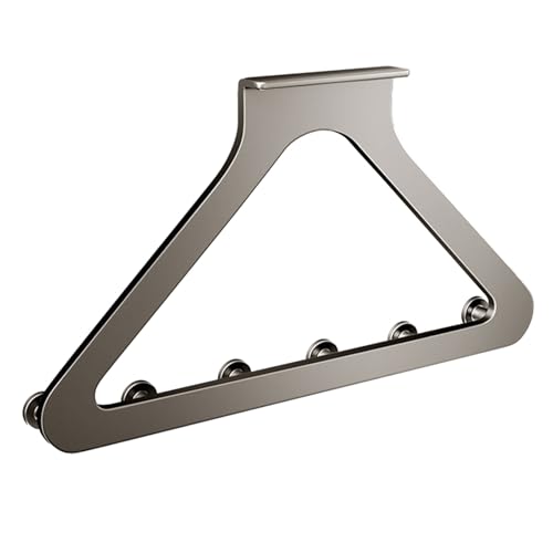 Selbstklebender Türhaken, extra stark, Metall, für Mantel, Rucksack, Zubehör, ohne Verwendung zu Hause oder im Büro von NUEAYMS