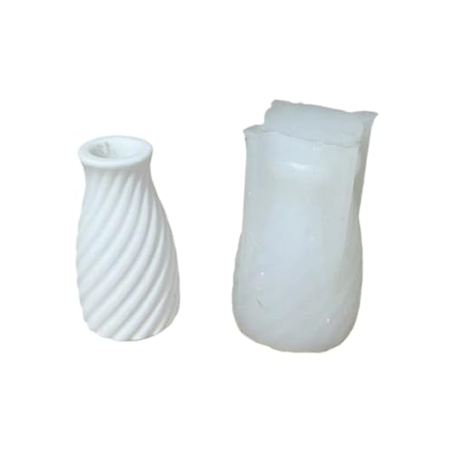 Silikonform für Miniaturvase aus Harz, Gips, Ton, Flaschen-Diffusor, kreatives Projekt, benutzerfreundliche Schmuckform von NUEAYMS