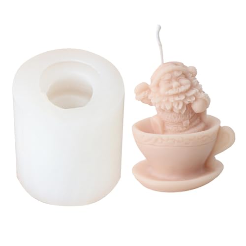 Silikonform für Weihnachtsseifen- und Texturdekoration von NUEAYMS