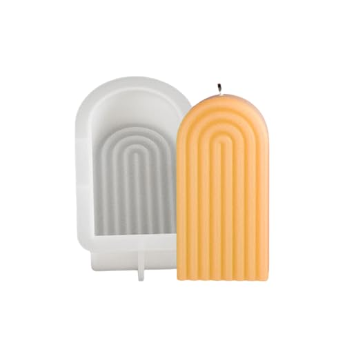 Stilvolle wiederverwendbare Silikonform in Streifenform für Ornamente und Gips von NUEAYMS