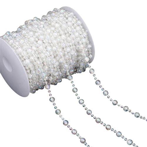 Transparente Perlenkette, Bastelperlen, Schnur für Schmuck Transparente Perlenkette, Bastelperlen, Schnur für Schmuck von NUEAYMS