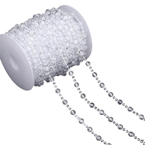 Transparente Perlenkette, Bastelperlen, Schnur für Schmuck Transparente Perlenkette, Bastelperlen, Schnur für Schmuck von NUEAYMS
