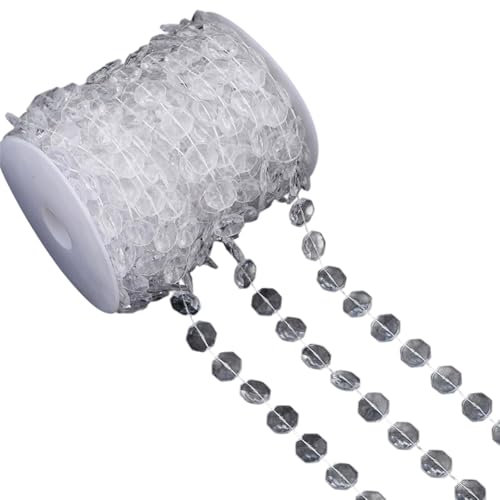 Transparente Perlenkette, Bastelperlen, Schnur für Schmuck Transparente Perlenkette, Bastelperlen, Schnur für Schmuck von NUEAYMS