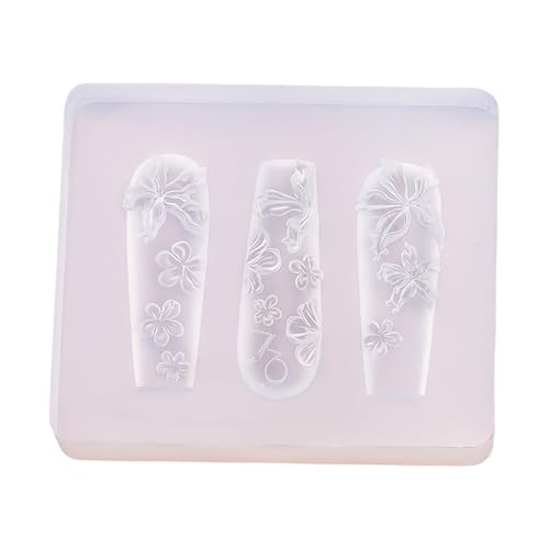 Transparente Silikonform, um schöne Nägel mit professionellen Zubehör zu kreieren Transparente Silikonform, um schöne Nägel mit professionellen Zubehör zu kreieren von NUEAYMS