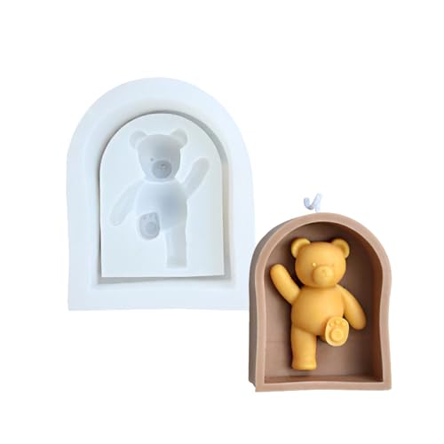 Weiche Silikonform in Form einer Figur, handgefertigt, für kreative Kunstprojekte von NUEAYMS