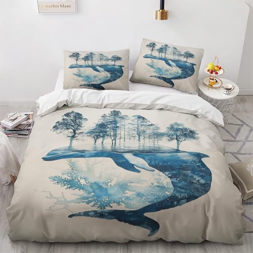 NUEYSP Bettwäsche 135x200 Abstrakt Bettwäsche-Sets 3D-Motiv, Mikrofaser, 1 Bettbezug 135x200 + 1 Kissen 80x80 mit Verdecktem ReißVerschluss für Mädchen Jungen. NUEYSP Bettwäsche 135x200 Abstrakt Bettwäsche-Sets 3D-Motiv, Mikrofaser, 1 Bettbezug 135x200 + 1 Kissen 80x80 mit Verdecktem ReißVerschluss für Mädchen Jungen. von NUEYSP