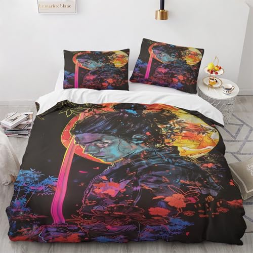 NUEYSP Bettwäsche 140x200 Ölgemälde Bettwäsche-Sets 3D-Motiv, Mikrofaser, 1 Bettbezug 140x200 + 1 Kissen 70x90 mit Verdecktem ReißVerschluss für Mädchen Jungen. NUEYSP Bettwäsche 140x200 Ölgemälde Bettwäsche-Sets 3D-Motiv, Mikrofaser, 1 Bettbezug 140x200 + 1 Kissen 70x90 mit Verdecktem ReißVerschluss für Mädchen Jungen. von NUEYSP