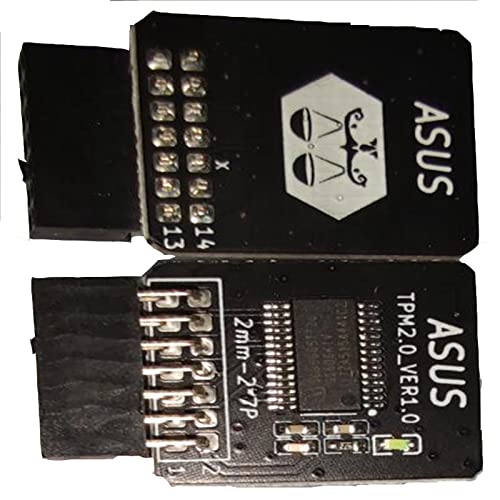 NUHFUFA TPM 2.0 Modul 2,0 mm 14-1 Pin Win11 für ASUS Motherboard Chip DIY Updating Part(LPC) von NUHFUFA