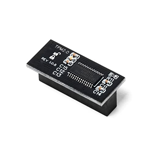 NUHFUFA TPM2.0 Sicherheitsmodul 20-Pin-LPC (20-1) Pin Unterstützung DDR4 RAM Remote Card kompatibel für A S U S, aktualisiertes Win11 System MR 2.0 Trusted Plattform Protection Modul von NUHFUFA