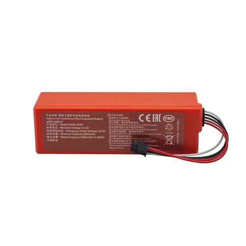 14,4 V 5200 MAh Ersatzakku D099-4S2P, Kompatibel Mit Xiaomi, Roboter-Staubsauger 2 Pro, Staubsauger 2 MJSTS1 C101 MJSTP, 74,88 W 14,4 V 5200 MAh Ersatzakku D099-4S2P, Kompatibel Mit Xiaomi, Roboter-Staubsauger 2 Pro, Staubsauger 2 MJSTS1 C101 MJSTP, 74,88 W von NUIXQKMRR