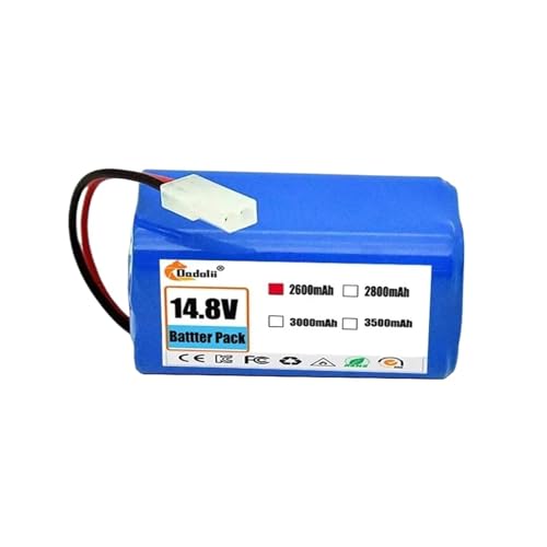 4S1P 14,4 V 4000 MAh Li-Ionen-Akku, Kompatibel Mit XIAOMI, Kompatibel Mit MIJIA, Roboter-Staubsauger Essential G1 MJSTG1 R30 R35(2600mAh) von NUIXQKMRR