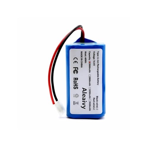 Der 14,4 V 2600 MAh Li-Ionen-Akku Ist Kompatibel Mit Dem Xiaomi G1 MI Saugroboter. Erforderliches Zubehör For Den MJSTG1 Saugroboter(3500mAh) von NUIXQKMRR