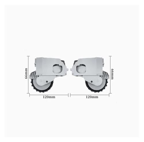Kompatibel Mit Dreame F9, Kompatibel Mit Mijia, 1C STYTJ01ZHM, Teile For Linke Und Rechte Räder, Universelles Reparaturzubehör For Radmotorreiniger(1C LR NEW) von NUIXQKMRR
