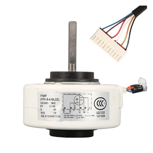 Kompatibel Mit Gree, Kompatibel Mit Xiaojindou, Interner Lüftermotor Der Klimaanlage YFK-9-4-GL02 FN9F Kompatibel Mit Gree, Kompatibel Mit Xiaojindou, Interner Lüftermotor Der Klimaanlage YFK-9-4-GL02 FN9F von NUIXQKMRR