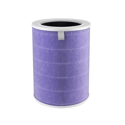 Kompatibel Mit Xiaomi, 4 Luftreinigerfilter Mit Kohlenstoffersatz, Kompatibel Mit Mijia, Filter PM2.5 Anti Bact Eria(Purple Version) von NUIXQKMRR