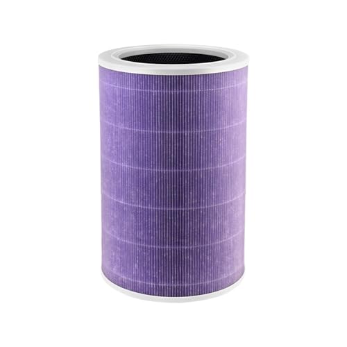 Kompatibel Mit Xiaomi 4 Lite-Luftreinigerfilter Mit Kohlefilter-Ersatz, Kompatibel Mit Mijia, Luftreiniger PM2.5(Purple Version) von NUIXQKMRR
