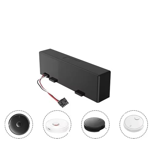 STYTJ02YM Akku 14,8 V 400 MAh, Kompatibel Mit Mijia, LDS Staubsauger Mi Robot Vacuum-Mop P Mi Robot Vacuum-Mop 2S, Kompatibel Mit Haier, JX37(3000mAh) von NUIXQKMRR