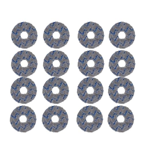 Teile For Wischpads, Kompatibel Mit Deebot, X1 OMNI/TURBO T10 TURBO Staubsauger, Waschbare Wischlappen, Ersatzzubehör For Wischtücher(16PCS) von NUIXQKMRR