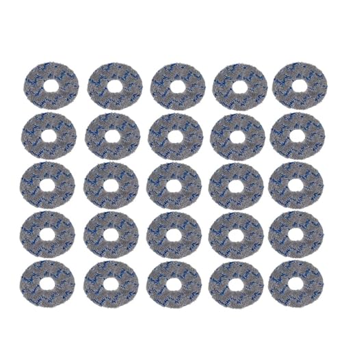 Teile For Wischpads, Kompatibel Mit Deebot, X1 OMNI/TURBO T10 TURBO Staubsauger, Waschbare Wischlappen, Ersatzzubehör For Wischtücher(25PCS) von NUIXQKMRR