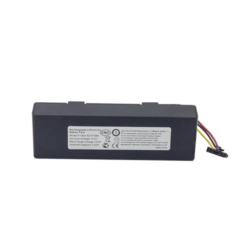 Wiederaufladbarer Akku, Kompatibel Mit Mijia, STYTJ02YM 14,8 V 2600 MAh Kehr- Und Wischroboter Und, Kompatibel Mit Haier, JX37 Staubsauger(2600MAH) von NUIXQKMRR