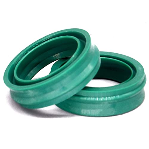 NUJIA EU Typ grüne Öldichtung Pneumatische Zylinderkolbenstange Bidirektionale Drehwelle Pu. Polyurethan-Staubdichtung (Farbe : 5PCS, Größe : 20x30x10.7mm) von NUJIA