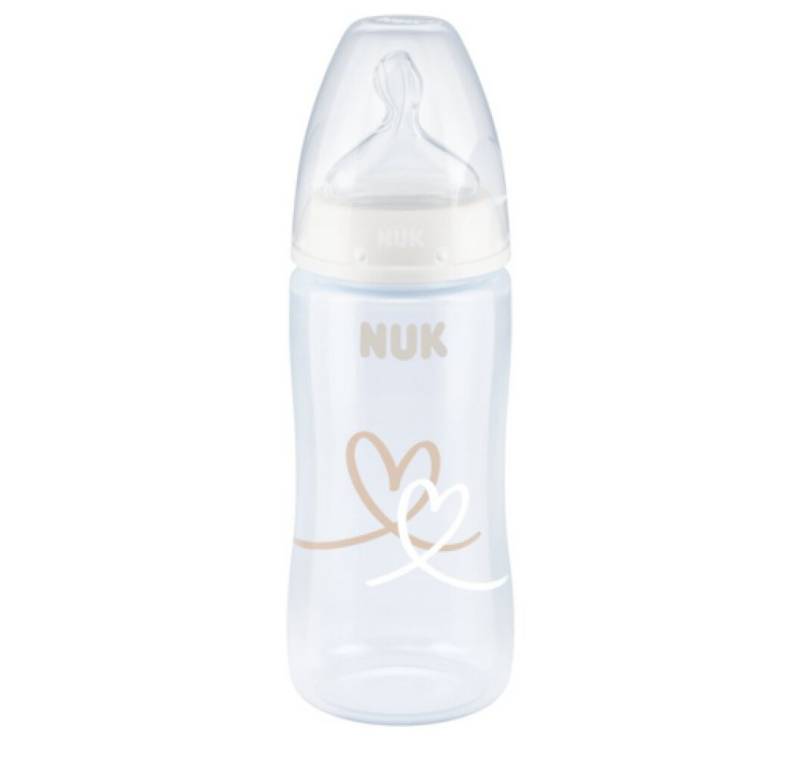 NUK Babyflasche 741103 FLASCHE 300ML DURCHFLUSSKONTROLLE TEMPERATURANZEIGE von NUK