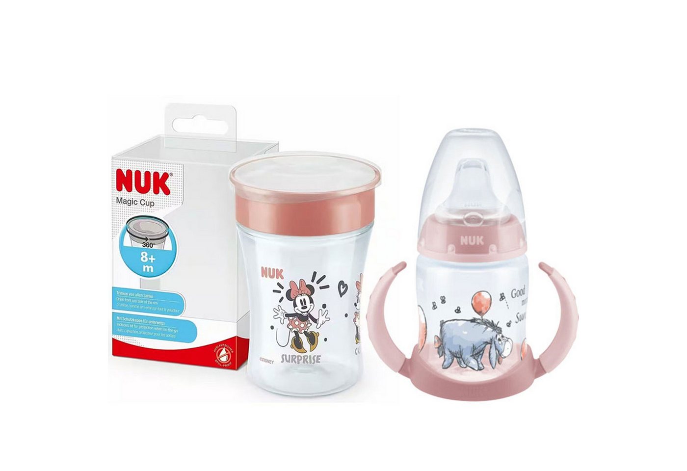 NUK Babyflasche NUK Babyflasche Magic Cup Trinklernbecher +Trinklernbecher NUK Babyflasche NUK Babyflasche Magic Cup Trinklernbecher +Trinklernbecher von NUK