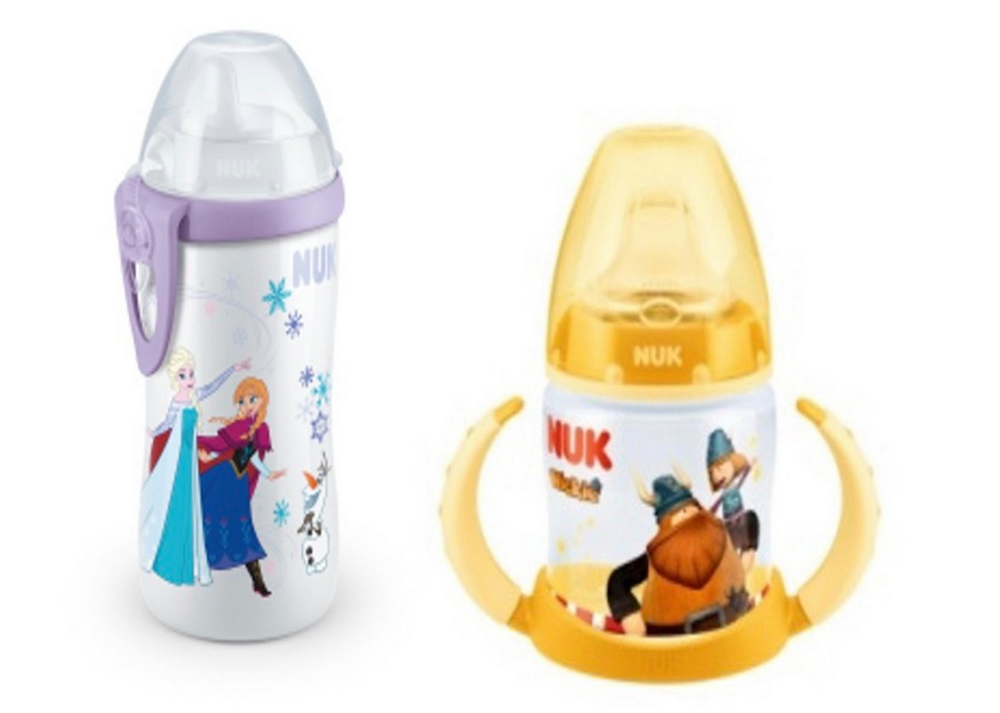 NUK Babyflasche NUK Babytrinklernflasche/Trinkbecher + Babyflasche Kiddy Cup set NUK Babyflasche NUK Babytrinklernflasche/Trinkbecher + Babyflasche Kiddy Cup set von NUK