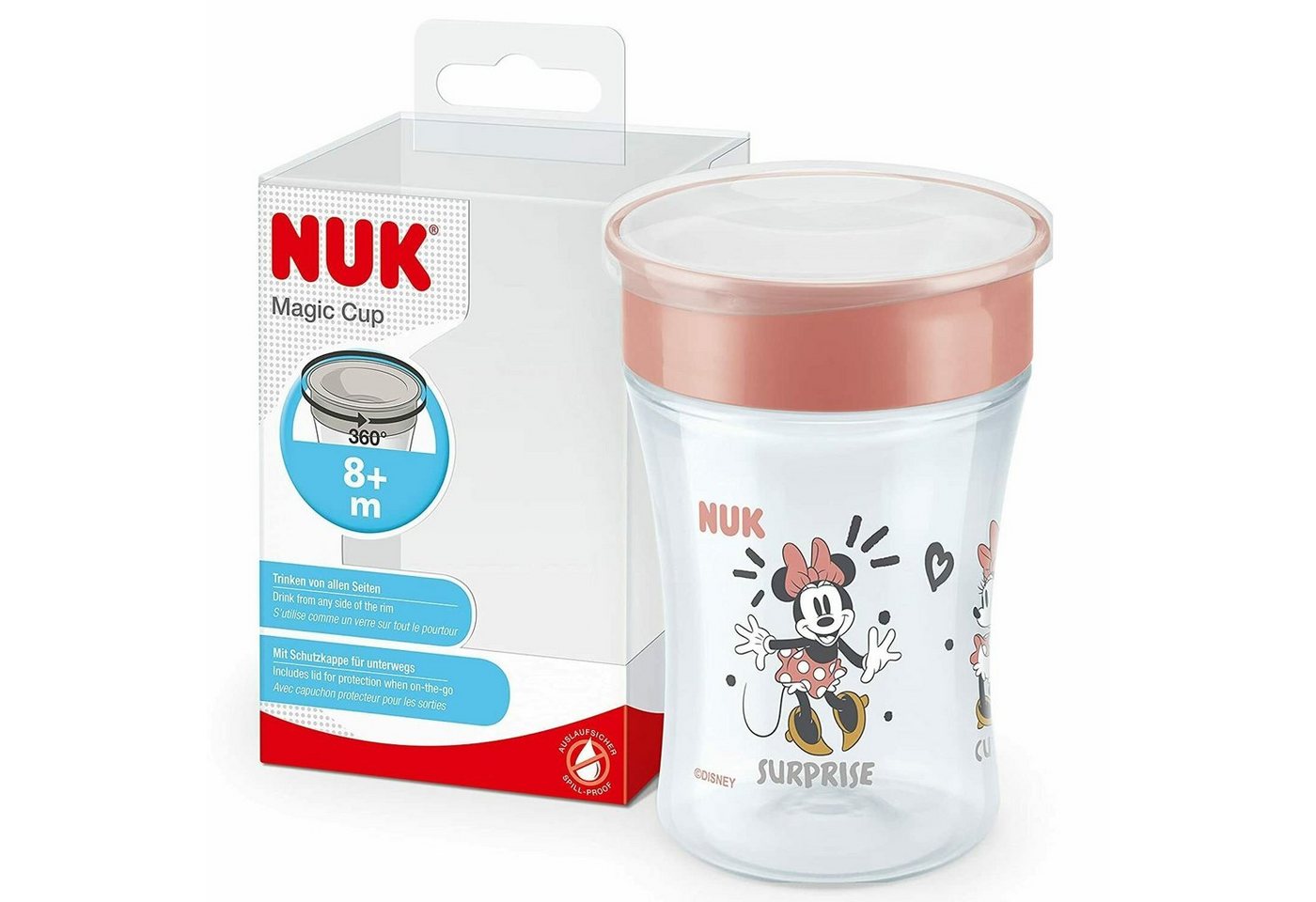 NUK Babyflasche NUK Disney Mickey Magic Cup Trinklernbecher ab 8M. NUK Babyflasche NUK Disney Mickey Magic Cup Trinklernbecher ab 8M. von NUK
