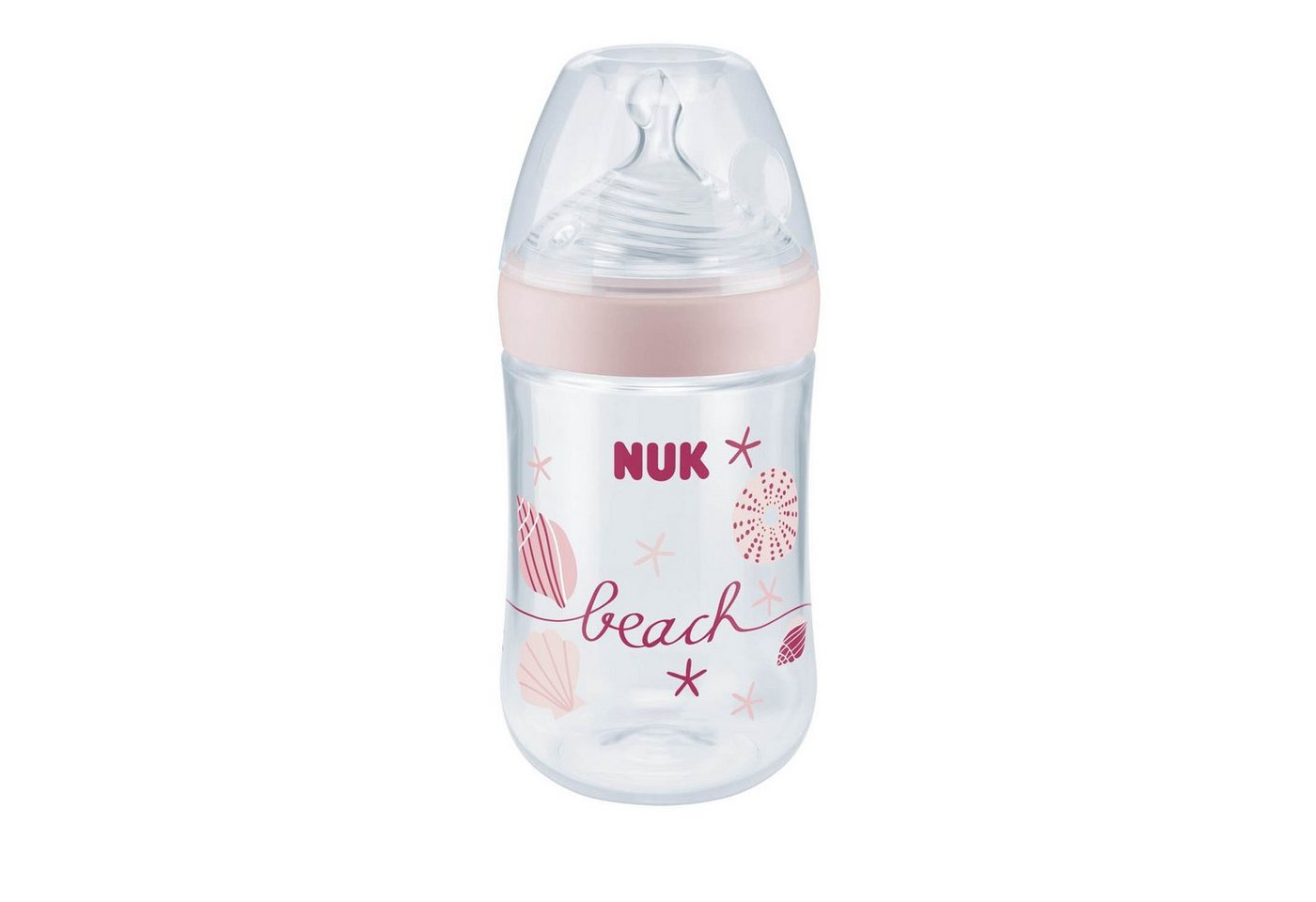 NUK Babyflasche NUK Nature Sense Babyflasche Silikon-Trinksauger, Größe S von NUK