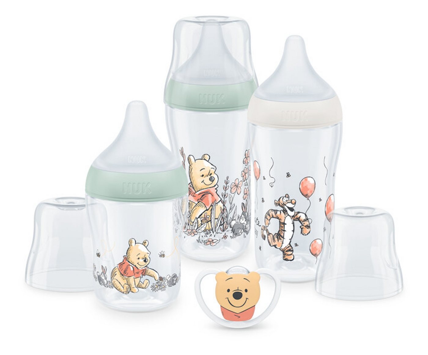 NUK Babyflasche NUK Perfect Match Babyflaschenset mit Schnuller 0+ Geschenkset NUK Babyflasche NUK Perfect Match Babyflaschenset mit Schnuller 0+ Geschenkset von NUK