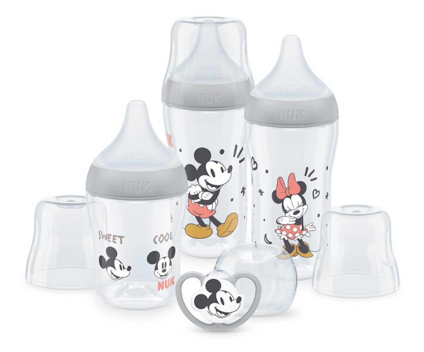NUK Babyflasche NUK Perfect Match Babyflaschenset mit Schnuller 0+ Geschenkset NUK Babyflasche NUK Perfect Match Babyflaschenset mit Schnuller 0+ Geschenkset von NUK