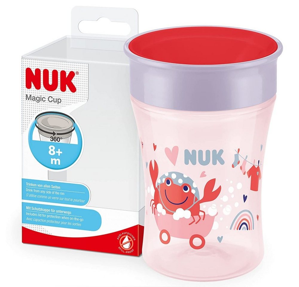 NUK Trinklernbecher Magic Cup Girl - Trinkbecher - 230 ml - rot NUK Trinklernbecher Magic Cup Girl - Trinkbecher - 230 ml - rot von NUK