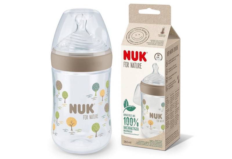 NUK Trinklernbecher NUK For Nature Flasche PP 260ml – Cremefarben, Nachhaltig & BPA-frei NUK Trinklernbecher NUK For Nature Flasche PP 260ml – Cremefarben, Nachhaltig & BPA-frei von NUK