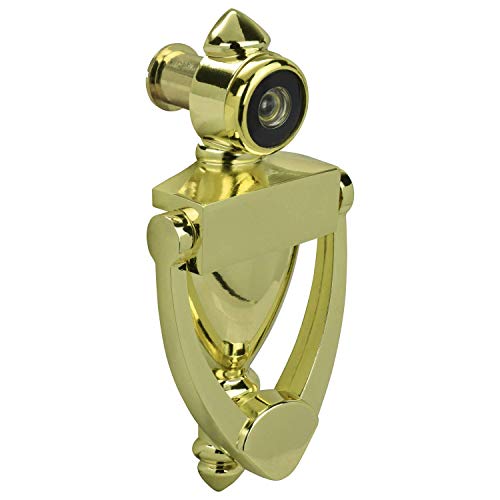 Nuk3y Türklopfer und Betrachter, 9/16 Zoll Bohrung 220° Sichtwinkel 5-1/2" Height poliertes Messing Nuk3y Türklopfer und Betrachter, 9/16 Zoll Bohrung 220° Sichtwinkel 5-1/2" Height poliertes Messing von NUK3Y PRODUCTS K3