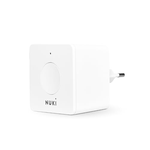 Nuki, WLAN Bridge, Erweiterung für Smart Lock & Opener, ermöglicht Verbindung, Sperren aus der Ferne, Alexa, HomeKit, Google, Home von NUKI