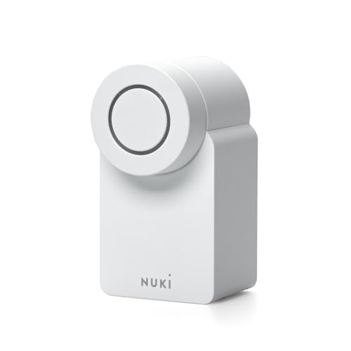 Nuki Smart Lock Go (2025) mit Bluetooth, WLAN & Matter, elektronisches Türschloss macht Smartphone zum Schlüssel & ermöglicht schlüssellosen Zutritt, smartes Schloss zum Nachrüsten ohne Zylindertausch von NUKI