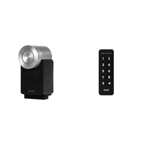 Nuki Smart Lock Pro (4. Generation), smartes Türschloss mit WLAN und Matter & Keypad, Codeschloss für die Haustür, smarte Erweiterung für Nuki Smart Lock von NUKI