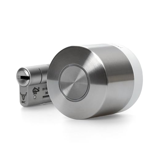 Nuki Smart Lock Ultra, elektronisches Türschloss mit Bluetooth, WLAN & Matter, für mühelose Integration ins Smart Home, Tür entsperren über Fernzugriff, mit 3 verschiedenen Sperrmodi von NUKI