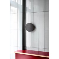 Nuki Circle Wandhaken Oder Schubladenknauf - Schwarze Farbe. Gehäkeltes Wandbild. Wandhaken. Gancio Da Parete. Gancho De Pared. Silber. Vægkrog von NUKISHOP