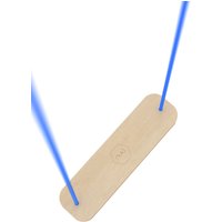 Nuki Rectangle Schaukel Naturholz Birke Natur Mit Blauen Seil. Für Kinder. Balançoire Enfants. Altalena Kinder von NUKISHOP