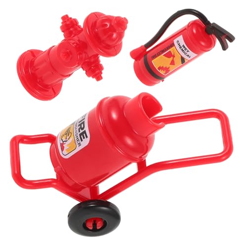 NULYLU 1satz Miniatur Feuerlöscher Für Puppenhaus Realistische Dekoration Für Mini-häuser Und Spielszene Als Zubehör Für Kreative -projekte Und Gartenlandschaften von NULYLU