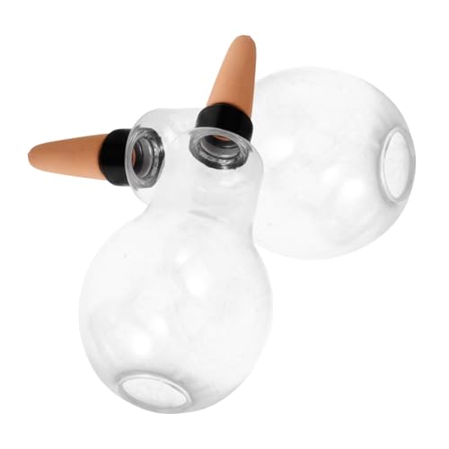 NULYLU 2 Stück Automatischer Pflanzenbewässerer Große Bewässerungskugeln für Zimmerpflanzen und Garten Selbstbewässernde Glaskolben für Effiziente Pflanzenpflege und Zeitsparende von NULYLU