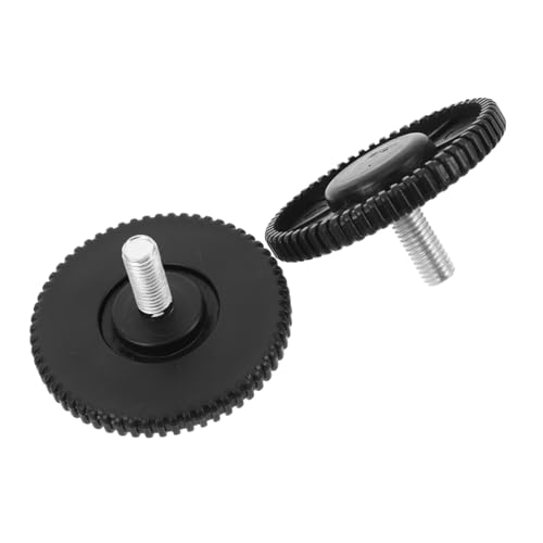 NULYLU 2 Stück Bodenschutz Pads für Möbel Vibrationsdämpfend für Fitnessgeräte und Tische für Zuhause und Büro von NULYLU