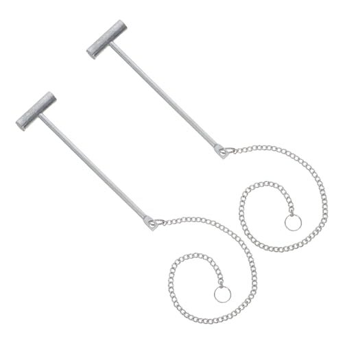 NULYLU 2 Stück Notfall-hammer aus Robustem Schnelles Aktivieren von Alarmknöpfen Bruchsicherer Alarmknopf-hammer für Brandschutz in Wohn Industriegebäuden von NULYLU