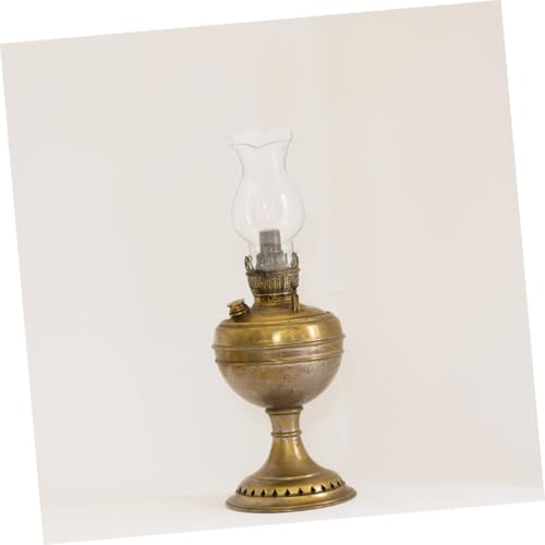 NULYLU 2 Stück Teiliges Glaslampenschirme für Petroleumlampe Handgeblasener Kaminglas Robustes Klares Ersatzglas für Öllampe Einfache Montage Vintage Stil Passend für Lampen NULYLU 2 Stück Teiliges Glaslampenschirme für Petroleumlampe Handgeblasener Kaminglas Robustes Klares Ersatzglas für Öllampe Einfache Montage Vintage Stil Passend für Lampen von NULYLU