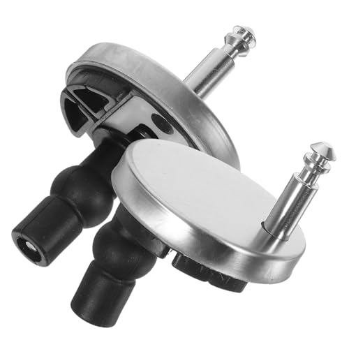 NULYLU 2 Stück Toilettensitz Schrauben Befestigung Edelstahl Scharnierschrauben Klodeckel Ersatzteile Langlebig Robust Einfach Montierbar für Wc Sitz Reparatur von NULYLU
