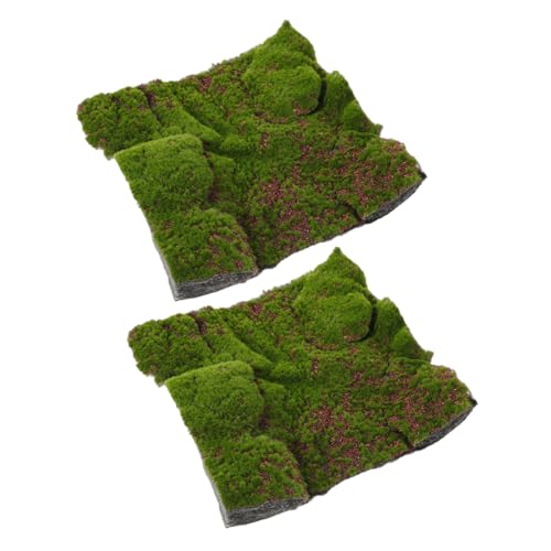 NULYLU 2 Stücke Simulierte Moos Rasen Handgemachte Moos Teppich Moos Teppich Gefälschte Gras Rasen Kunstrasen Gras Outdoor Moos Matte NULYLU 2 Stücke Simulierte Moos Rasen Handgemachte Moos Teppich Moos Teppich Gefälschte Gras Rasen Kunstrasen Gras Outdoor Moos Matte von NULYLU