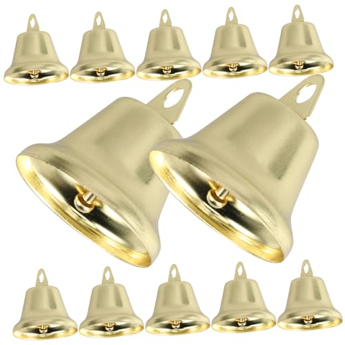 NULYLU 20stücke Kleine Metallglocken Für Handwerk Mini Hängende Glocken Für Dekoration Windspiel Und -projekte Für Zuhause Garten Und Feste NULYLU 20stücke Kleine Metallglocken Für Handwerk Mini Hängende Glocken Für Dekoration Windspiel Und -projekte Für Zuhause Garten Und Feste von NULYLU